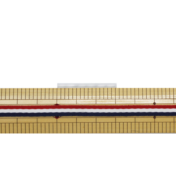 Beads "Czech seedBeads Bugle Hexagon Satin White 3cm 20 pieces]