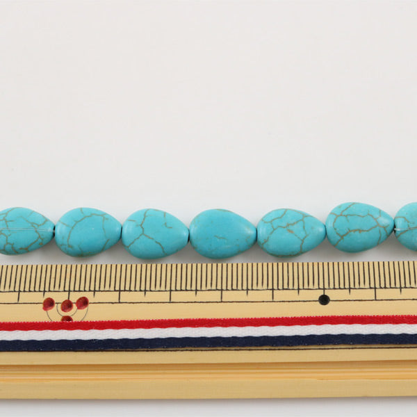 Бисер "Бирюзовый стильБисер 10 мм х 14 мм"