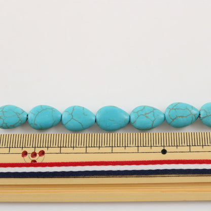 Бисер "Бирюзовый стильБисер 10 мм х 14 мм"