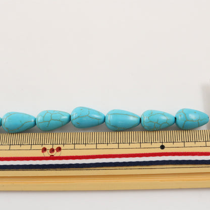 Бисер "Бирюзовый стильБисер 10 мм х 17 мм"