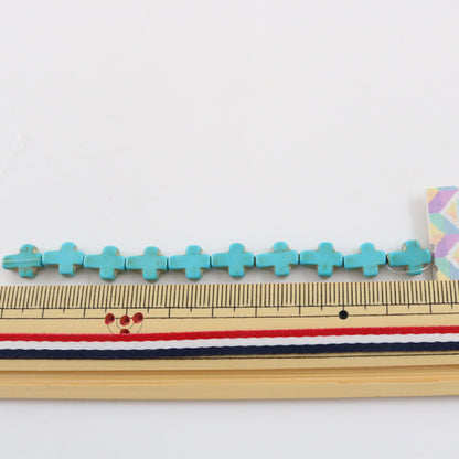 Бисер "Бирюзовый стильБисер 8 мм х 10 мм"