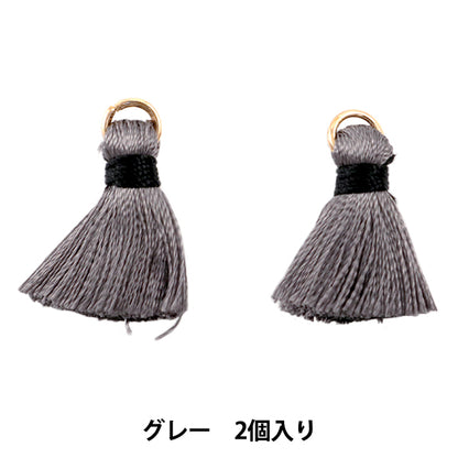 수예부품 "미니 술 회색 2 조각 GN-41-03"