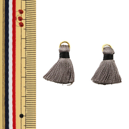 수예부품 "미니 술 회색 2 조각 GN-41-03"