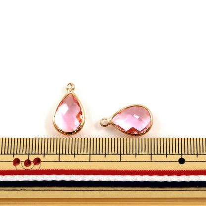 配件材料“ Bijou零件GN-28-E02 Drop Rose 10x14mm 2件”