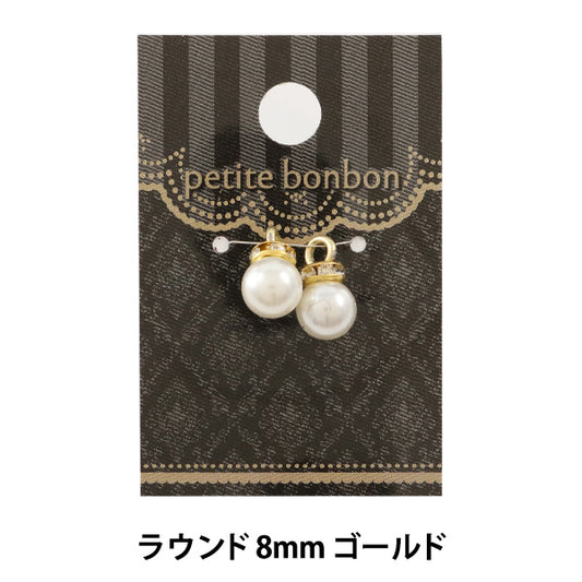 Perline "Rondel Perla Tonda 8mm Oro GN-03-A1G"