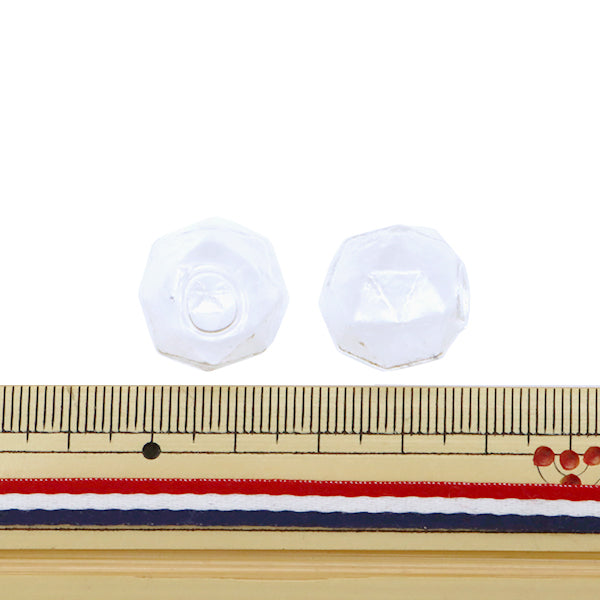 Accessory material "Glass ball cut 18mm 2 clear GN-76-21S-03A"