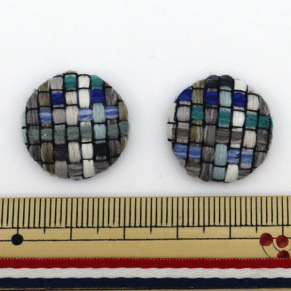 Material accesorio "Kurumi Parts Round Tweed A 2 piezas GN-77-21S-01A"