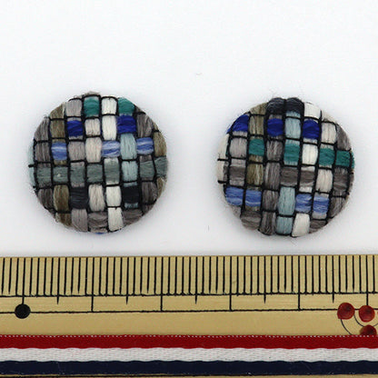 Material accesorio "Kurumi Parts Round Tweed A 2 piezas GN-77-21S-01A"