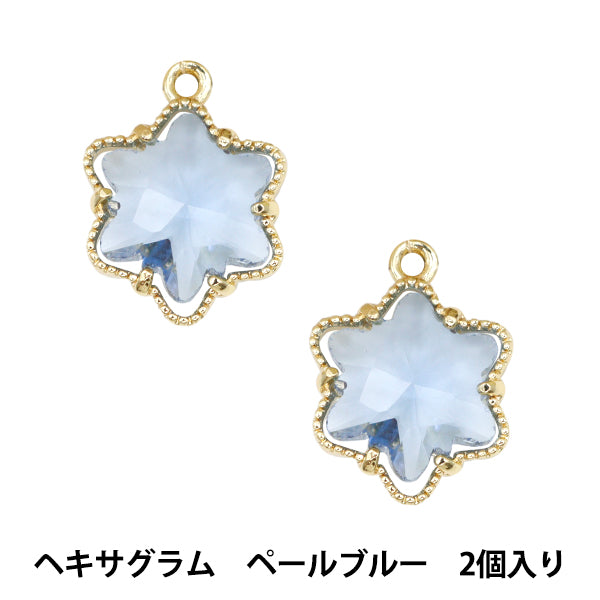 Accessoires Material "Bijou Cham Hexagram Paleblau GN-28-24SS-01"