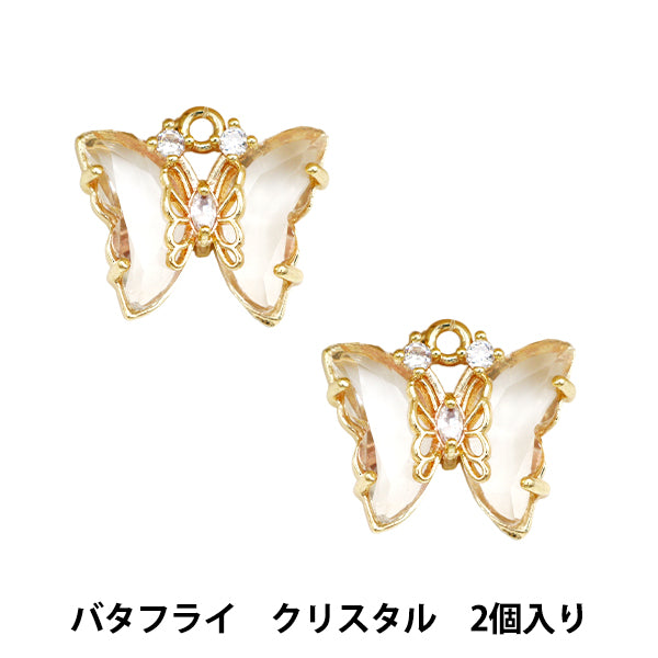 Accessoires Material "Bijouharm Butterfly Crystal GN-28-24SS-02"