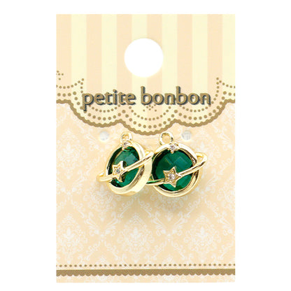 Accessoires Material "Biju Charm Saturn Green GN-28-24SS-04"