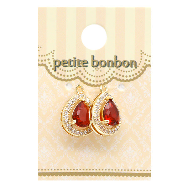 مادة الإكسسوار "Bijou Charm Princess Drop Red GN-28-24SS-06"