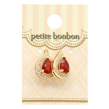 Zubehörmaterial "Bijou Charm Princess Drop Red GN-28-24SS-06"