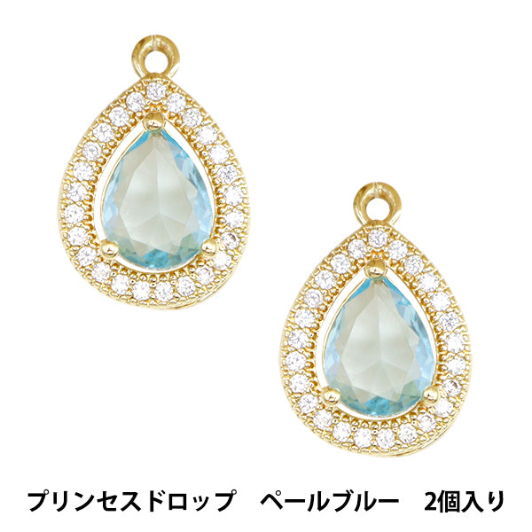 Accessoires Material "Bijou Charm Princess Drop Blue Blue GN-28-24SS-06"