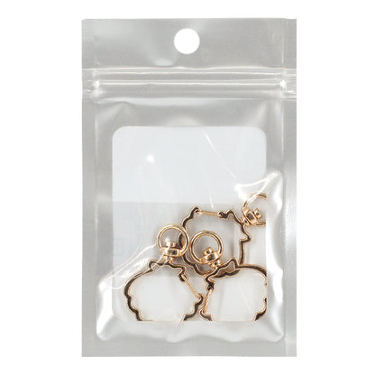 手芸金具 『プチプラビーズ シェルカン 3個入り 約40×30mm ゴールド YN-05-04』