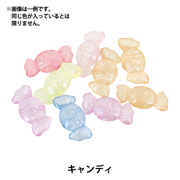 ビーズ 『プチプラビーズ キャンディ 約13×26mm YN-05-20』