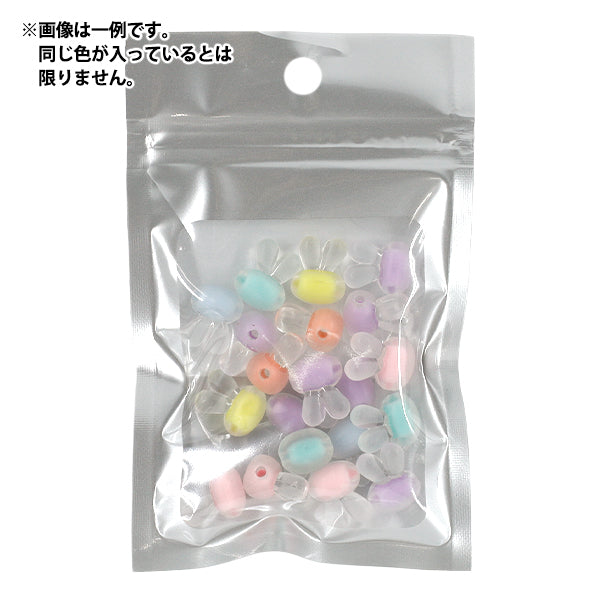 ビーズ 『プチプラビーズ フロスティラビット 約16×12mm YN-05-23』