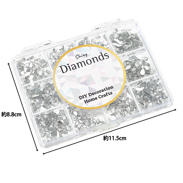 handicraft parts "diamondBeadsBox Bijou Stone YBJ-B-04A”