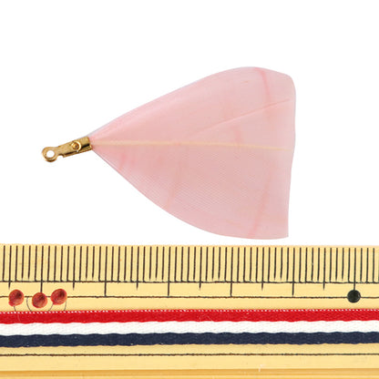 Аксессуарный материал "Пеховые части 2 Треугольники 2 Розовые GM-B-2C"