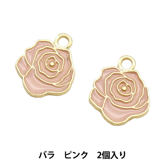 Materiale accessorio ``Epo Charm Rose 2 Pezzi Rosa M7937"