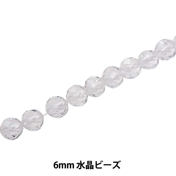 Materiale accessorio "perle di cristallo 6mm ki-17-6"