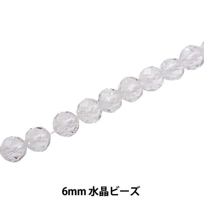 Material de accesorios "Beads de cristal de 6 mm Ki-17-6"