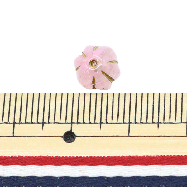 Бисер "Чешская РеспубликаБисер Тыквенное светло-розовое золото 8 мм 12 штук PB717-01-08"