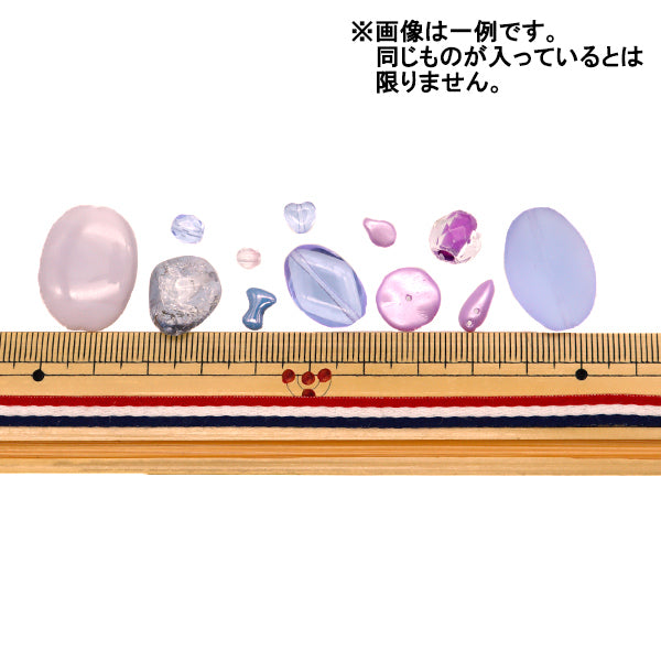 구슬 "체코 믹스구슬 50G RILITE MIX111-LILALT]