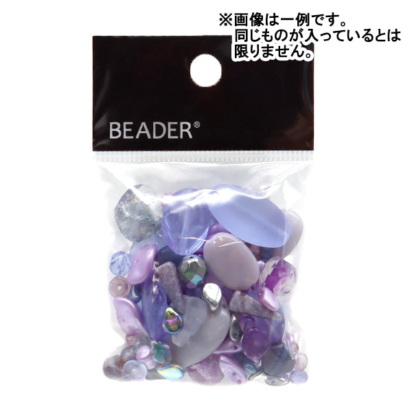 구슬 "체코 믹스구슬 50G RILITE MIX111-LILALT]