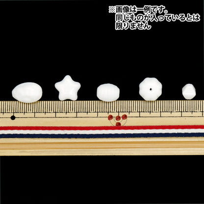 Beads "Czech Republic"Beads Mix Assortment Pack 50g White MIX21-WHITE"