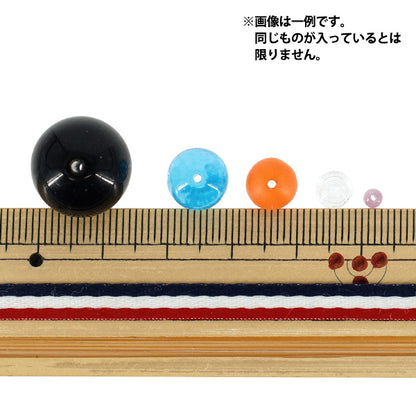 ビーズ 『チェコ ミックスビーズ ラウンドビーズ マルチ 50g MIX111-ROUND』