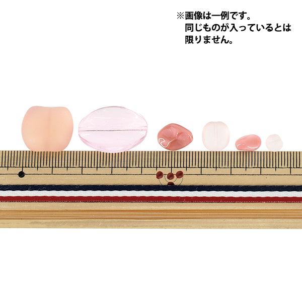 ビーズ 『チェコ ミックスビーズ ピンク 50g MIX9-PINK』