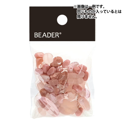 ビーズ 『チェコ ミックスビーズ ピンク 50g MIX9-PINK』