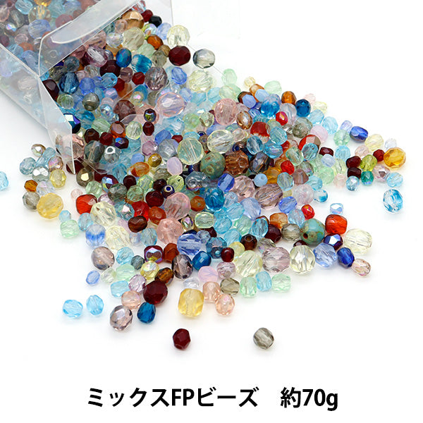 Perles "Pack d'assortiment de perles de fp mixte tchèque 70g mix fp"