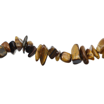 Beads "Natural stone Sazare Tiger Eye 20cm YT0705"