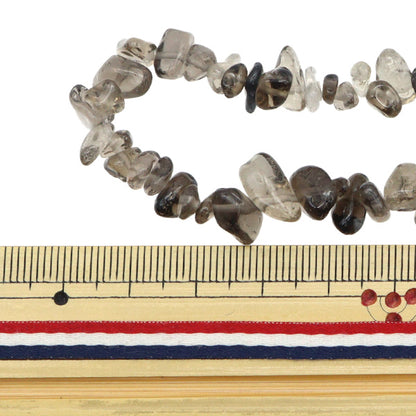 Beads "Natural Stone Sazare Smoky Q 20cm YT0905"