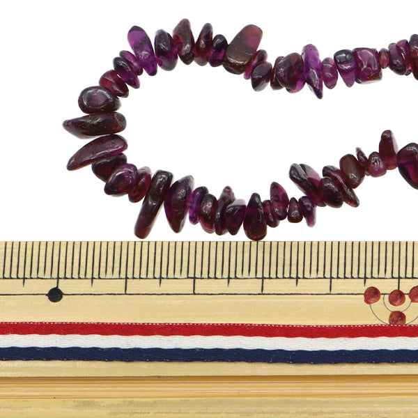 Perles "Natural Stone Sazare Garnet 20cm yt2101"