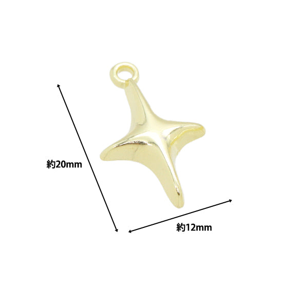Accessoire Material "Charm Kirari 2 Teile Gold AP24027"