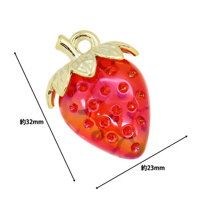 Zubehörmaterial "Charme Pretty Erdbeerkristall Pink AP24034"