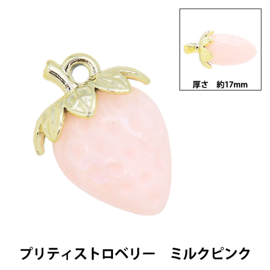 Accessoire Material "Charme Pretty Erdbeermilch Pink AP24034"