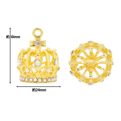 Аксессуарный материал "очарование Grand Crown Gold AP24035"