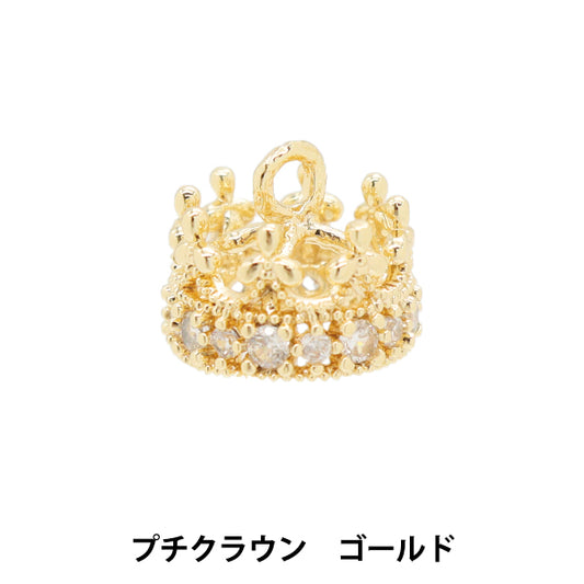 Accessoire Material "Charme Petit Crown Gold AP24055"