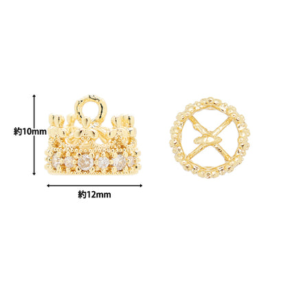 Аксессуарный материал "очарование Petit Crown Gold AP24055"