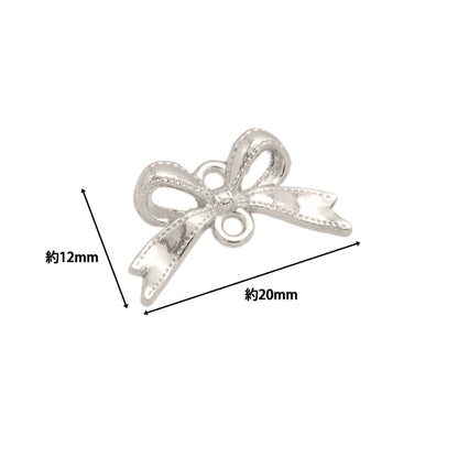 Material de accesorios "costura de encanto conjunta"Cinta 2 piezas de plata AP24072"