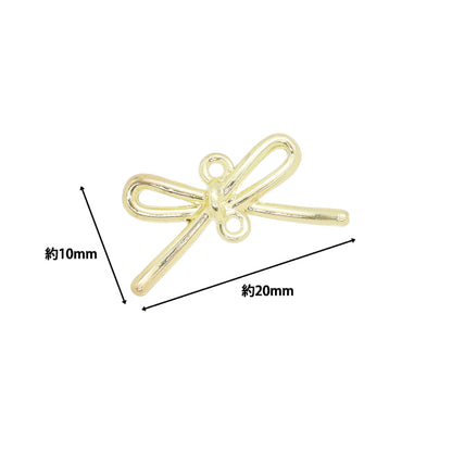 Matériel accessoire "Charme joint minceRuban 2 pièces Gold AP24077"