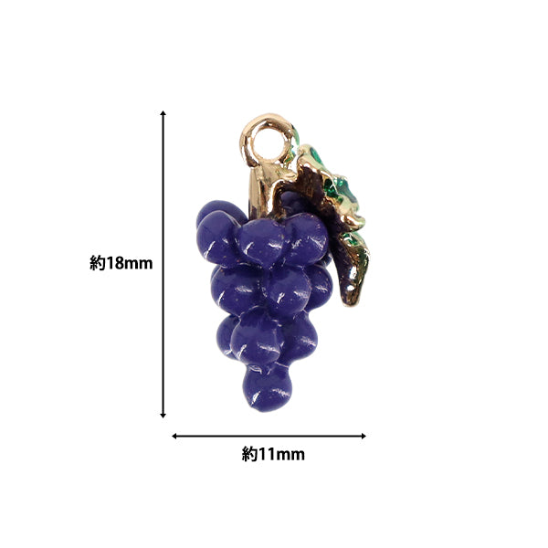 materiale accessorio "Epo Charm Uva APC25617”