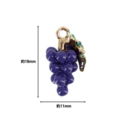 materiale accessorio "Epo Charm Uva APC25617”