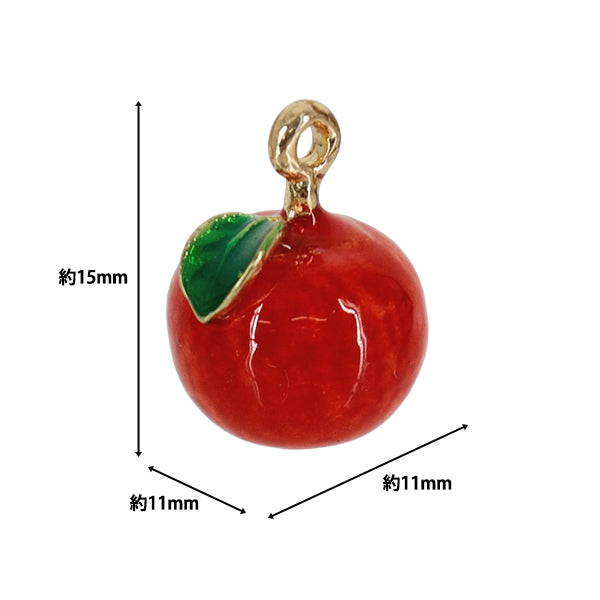 materiale accessorio "Ciondolo Epo Rosso Mela APC25729”