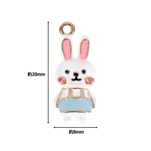 materiale accessorio "Epo Charm Coniglio Blu APC25682”