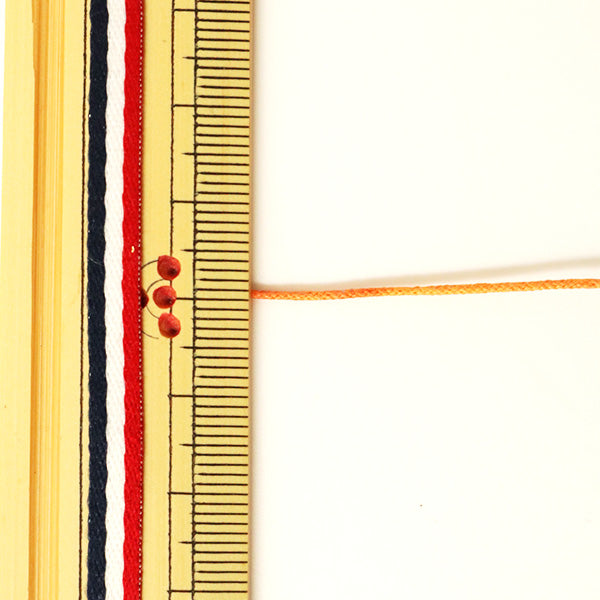 Cordón trenzado "Código de romance extra -Fine 0.8 mm Rainbow Dyeing Dye" Marchenart Fairy Art